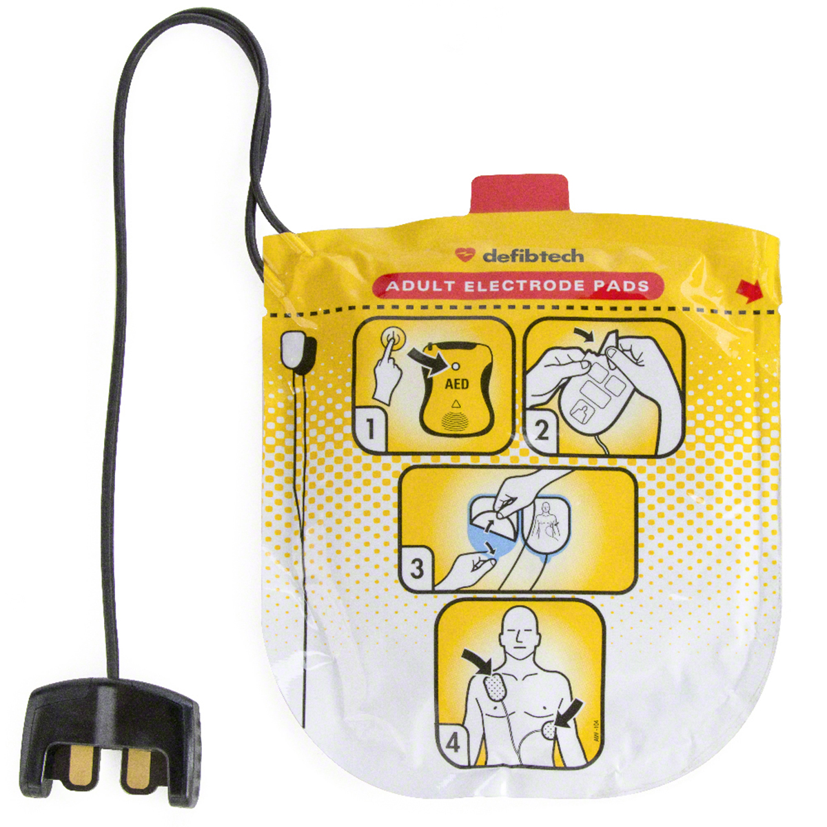 Defibtech Lifeline VIEW Adult Pads DDP 2001