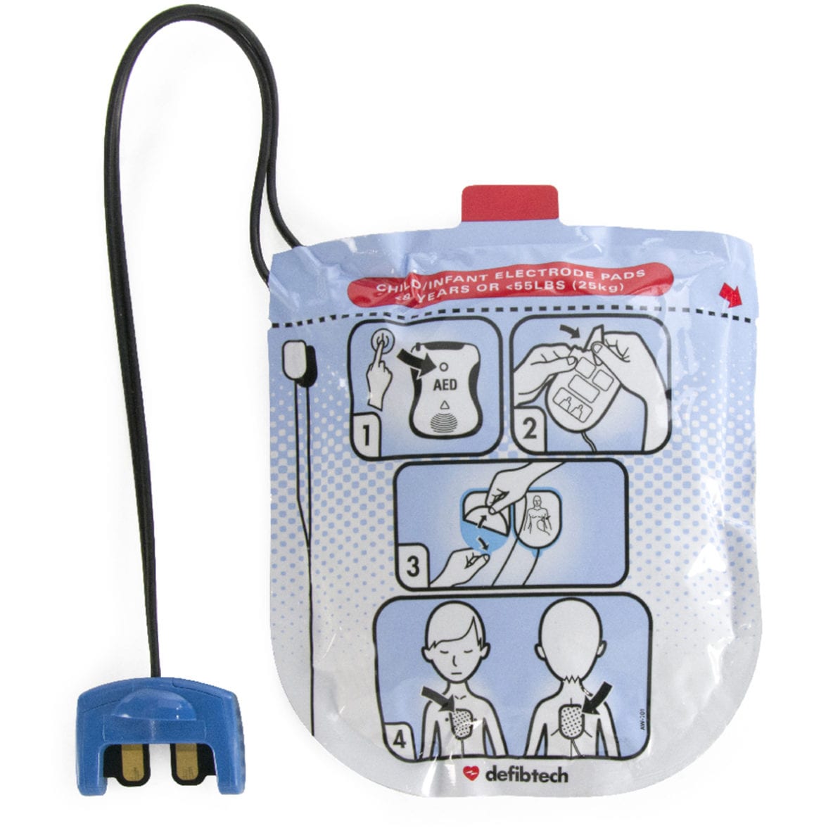 Defibtech Pediatric Pads for VIEW AED - AED One-Stop Shop