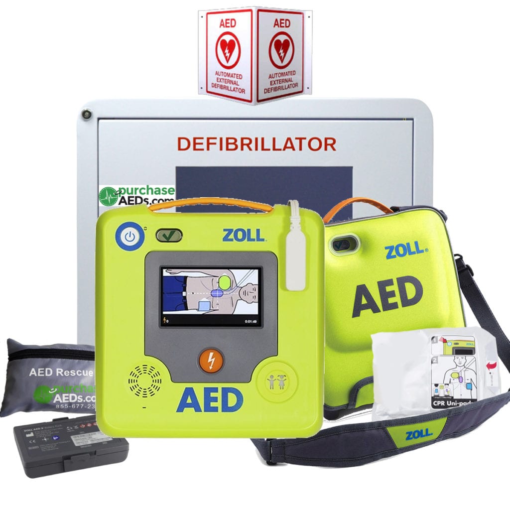 Image of a ZOLL web-based AED