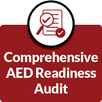 Graphic used for comprehensive AED readiness audit