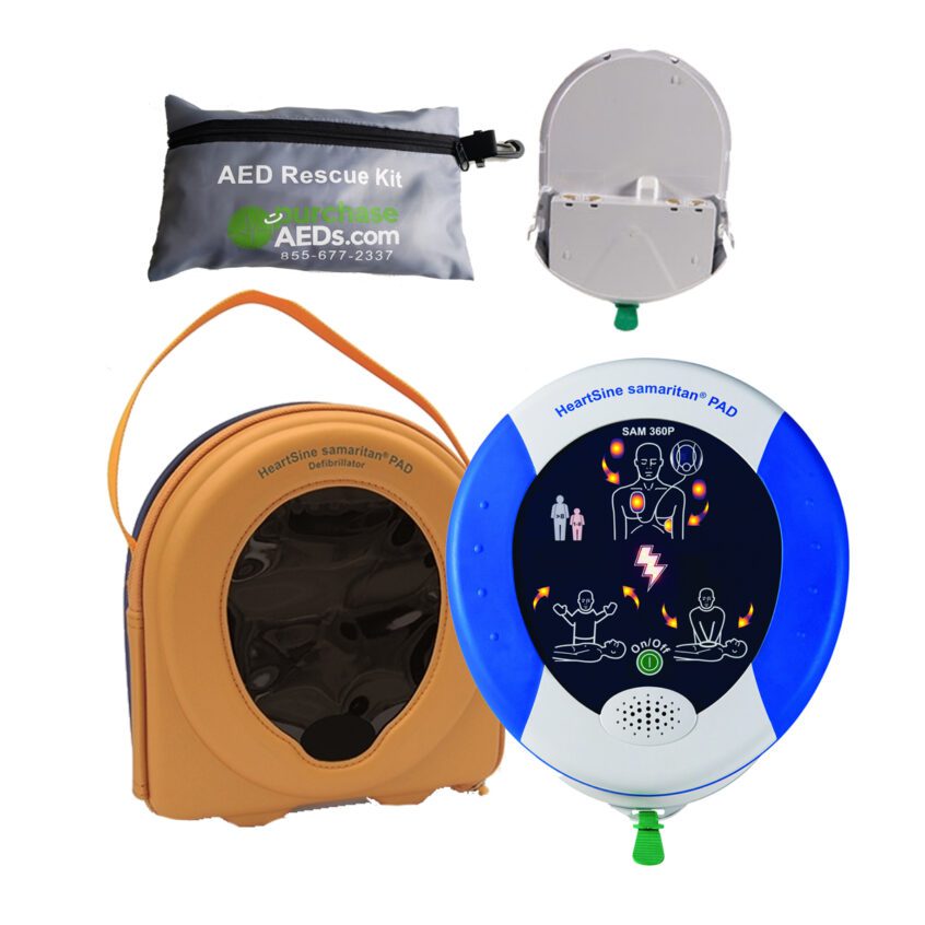 HeartSine Samaritan 360P AED Portable 80514 000309